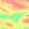 Shinejinst topographic map, elevation, terrain
