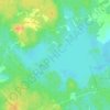 Store Hindsjön topographic map, elevation, terrain