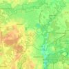 22889 topographic map, elevation, terrain