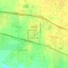 Waller topographic map, elevation, terrain