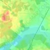 Atra küla topographic map, elevation, terrain