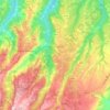 Canosa Sannita topographic map, elevation, terrain