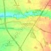 Holmes Chapel topographic map, elevation, terrain