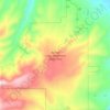 Axolotl Lakes Wilderness Study Area topographic map, elevation, terrain