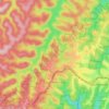 Faulconbridge topographic map, elevation, terrain