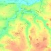 Hoxne topographic map, elevation, terrain