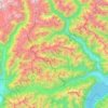 Bezirk Locarno topographic map, elevation, terrain