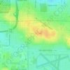 Town of Lake topographic map, elevation, terrain