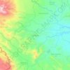 Tiga Dihaji topographic map, elevation, terrain