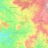 Tejupilco topographic map, elevation, terrain