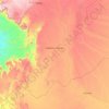 Gambos-Chiange topographic map, elevation, terrain