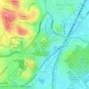 Arnold Arboretum topographic map, elevation, terrain