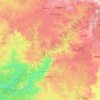 Lom topographic map, elevation, terrain