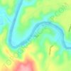 Malgas topographic map, elevation, terrain