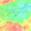 Marston Trussell topographic map, elevation, terrain