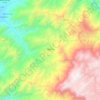Sapillica topographic map, elevation, terrain