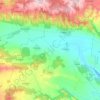Bata topographic map, elevation, terrain