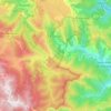 Bassurels topographic map, elevation, terrain