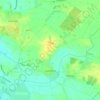 Löwenstedt topographic map, elevation, terrain