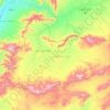 Nesh topographic map, elevation, terrain