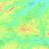 Carpina topographic map, elevation, terrain