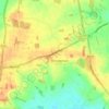 Crimplesham topographic map, elevation, terrain