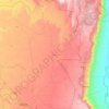 Moiben topographic map, elevation, terrain