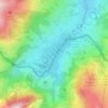 Schwarzsee topographic map, elevation, terrain
