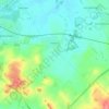 Fulbourn topographic map, elevation, terrain