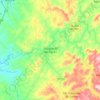 São José do Rio Pardo topographic map, elevation, terrain