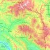 Eastern Region topographic map, elevation, terrain