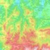 Morbello topographic map, elevation, terrain