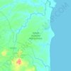 Taman Nasional Way Kambas topographic map, elevation, terrain