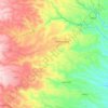 Githunguri ward topographic map, elevation, terrain