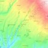 Tanete topographic map, elevation, terrain
