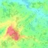 Lingé topographic map, elevation, terrain