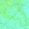 Lý Nhân District topographic map, elevation, terrain