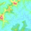 Yarranbella topographic map, elevation, terrain