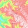 Tayabamba topographic map, elevation, terrain
