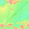 Sheema topographic map, elevation, terrain