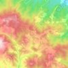 Stanisinci topographic map, elevation, terrain