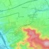 Fellbach topographic map, elevation, terrain