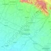 Yamunanagar topographic map, elevation, terrain