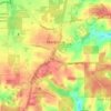 Manjimup topographic map, elevation, terrain