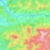 Moisei topographic map, elevation, terrain