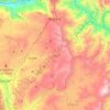 Curití topographic map, elevation, terrain