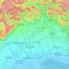 Tagliamento / Tiliment topographic map, elevation, terrain