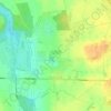 Rumianek topographic map, elevation, terrain