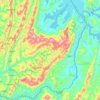 Kirehe topographic map, elevation, terrain