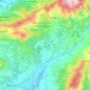 Sarrola-Carcopino topographic map, elevation, terrain